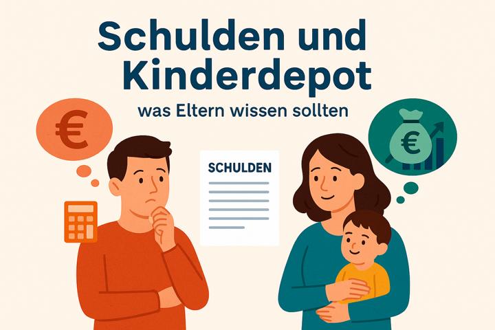 Schulden und Kinderdepot – was Eltern wissen sollten