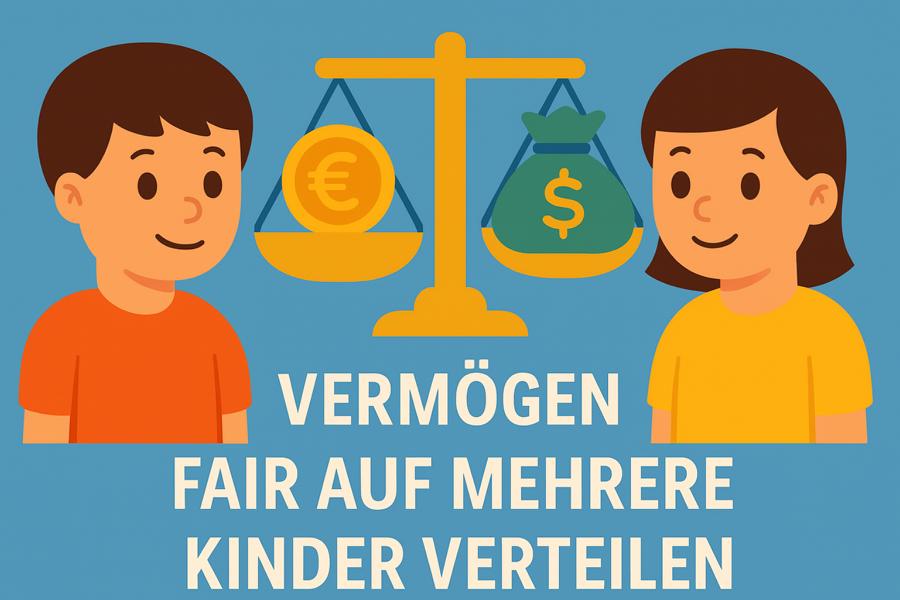 Vermögen fair aufteilen Kinder