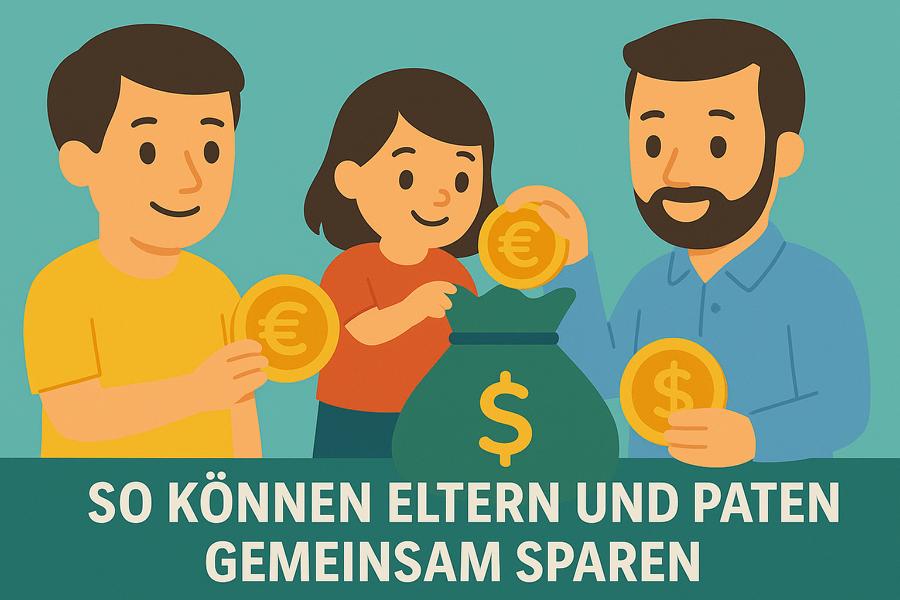 Gemeinsam sparen Eltern und Kind