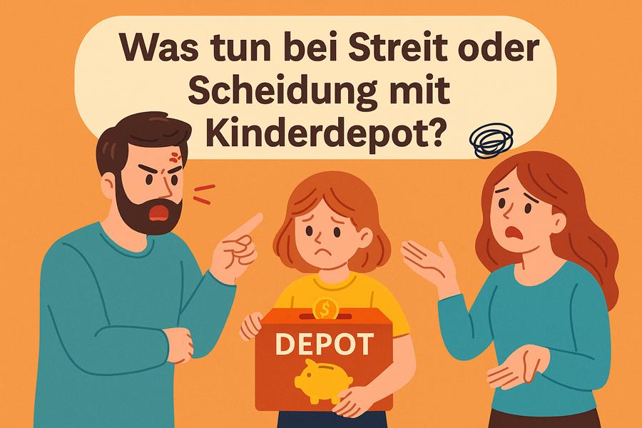 Kinderdepot Scheidung Trennung Streit