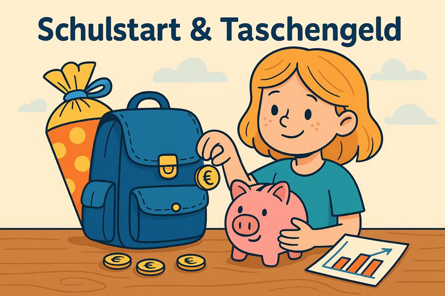 Taschengeld Schulstart Kinderdepot