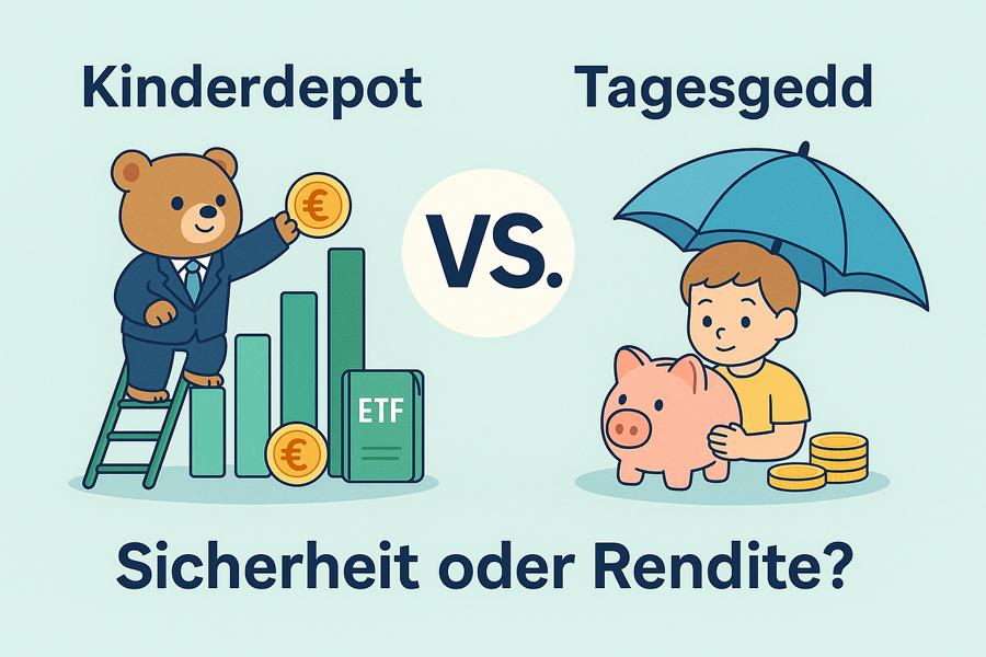 Kinderdepot Juniordepot Tagesgeld