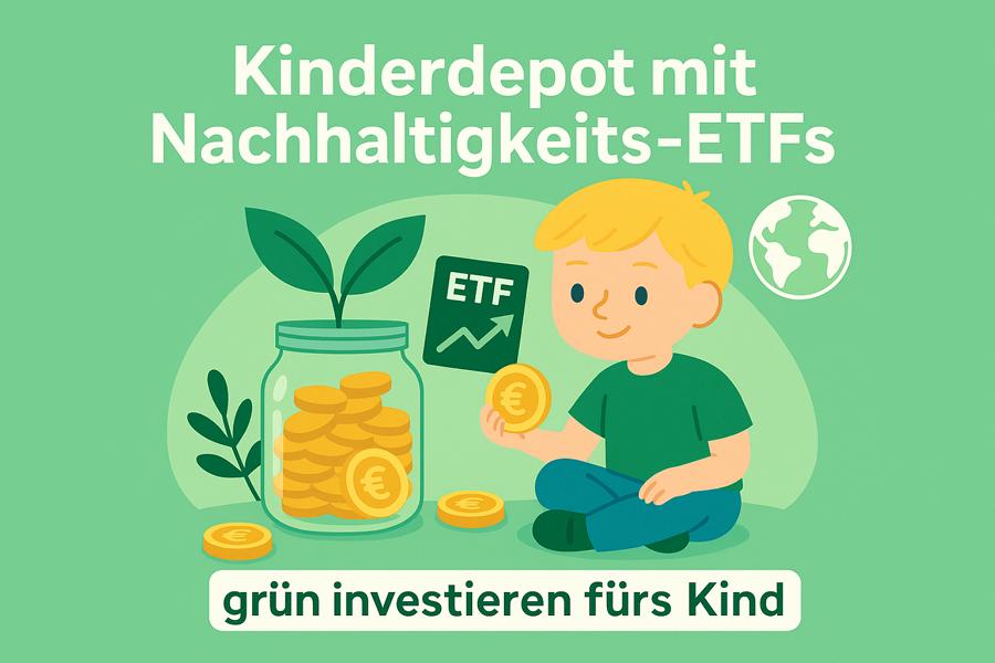 Kinderdepot nachhaltig ETF gruen investieren